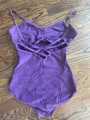 Girls' Purple One-Piece Bodysuit thumbnail 2