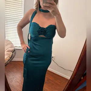Hello Molly Trend lover Satin Strapless Dress thumbnail 7