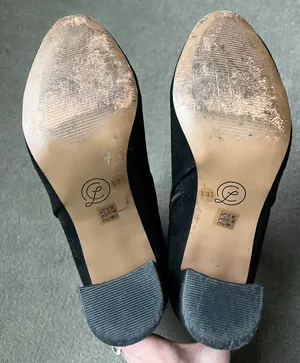 Chinese Laundry Black Suede Booties thumbnail 12