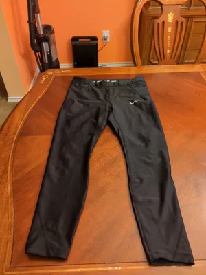 Nike Womens Power Essential Crop Tight Leggings Black Dri-Fit Size M thumbnail 3