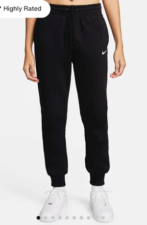 Nike Women’s Black Solo Swoosh Sweatpants thumbnail 1