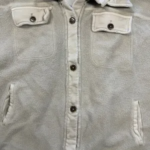 Free People Incense Fleece Shacket Jacket Button Front Size S thumbnail 3