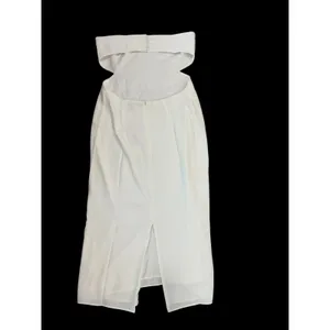 Sachin & Babi Sadie‎ Strapless White Midi Dress NWT Size 0 thumbnail 7