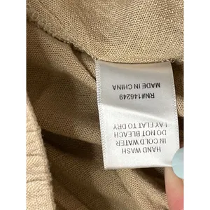 Aakaa pull on wide leg cropped palazzo elastic waistband pants, size medium thumbnail 14