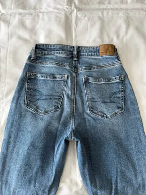 Medium Wash Strigid Ripped Mom Jeans thumbnail 5