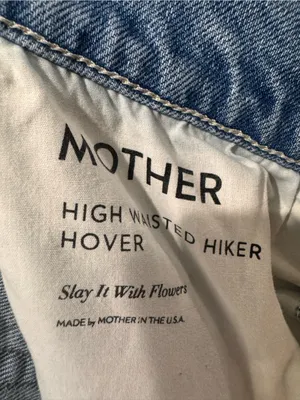 Mother Superior Sz 30 The High Waisted Hiker Hover Jeans thumbnail 6