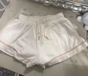 Princess Polly white and pink sweatshorts  thumbnail 2