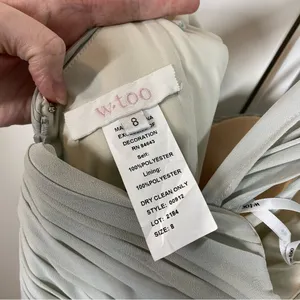 WTOO by Watters BHLDN Elegant Maxi Gown Dress Bridesmaid Formal‎ 00912 size 8 thumbnail 4
