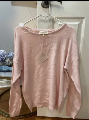NWT Papinelle Womens pink matching lounge set size medium from Nordstrom thumbnail 1