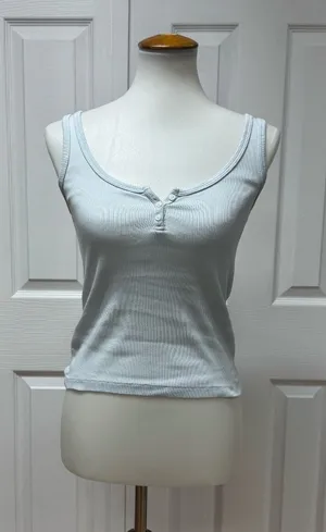 Brandi‎ Melville - Dalis - light blue tank - One size. thumbnail 1