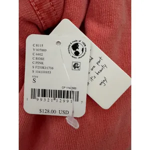 Free People FP One Birdie Washed Jacket Rose Women's Size Small‎ thumbnail 13