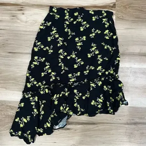 BP. Asymmetrical Floral Skirt Women’s Small thumbnail 1