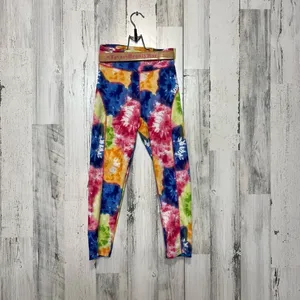 Tie Dye Sports top & High Waisted Leggings Activewear Set Small | Stretch Workou thumbnail 3