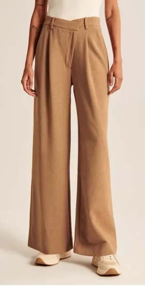Abercrombie & Fitch Tailored Ultra Wide Leg Pant Size 25 (0 Long) New with tags thumbnail 1