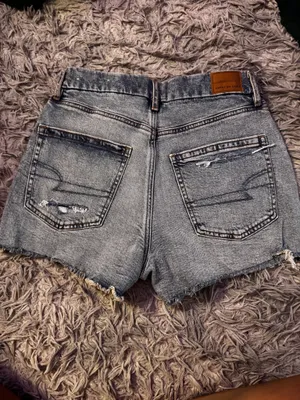 American Eagle Shorts Denim Distressed thumbnail 3