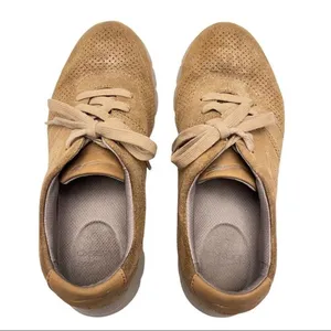 Dansko Women's Alissa Gold Print Leather Athletic Oxford Sneaker EU Size 37 thumbnail 6