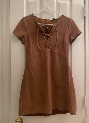 Express Suede Dress  thumbnail 2