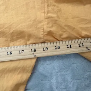 Vince Tangelo Top 100%‎ Cotton Yellow Cut Out Back Scandi Minimalist Womens S thumbnail 8