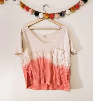 Free People Ombré Top Size XS thumbnail 1