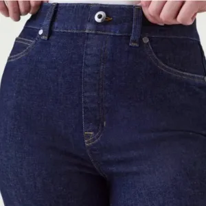 NWT Spanx Cuffed Straight Leg Jeans in Raw Indigo Size 3X thumbnail 2