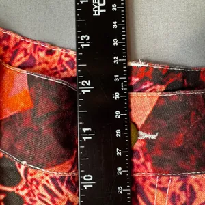 Boho Colorful Jeans Women's XL High Rise Stretch Patchwork Look Festival thumbnail 7
