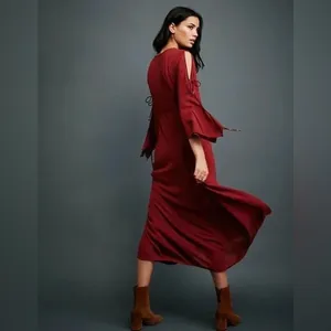Free People Prettiest Thing Midi Dress Size S. B17 thumbnail 3