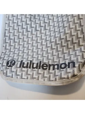 LULULEMON 2025 HOLIDAY Shopping Tote/Gym Small Bags Taupe 8" x 12" thumbnail 2