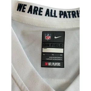 Nike NFL On Field New England Patriots #10 White Jersey Womens Size XL Polyester thumbnail 7