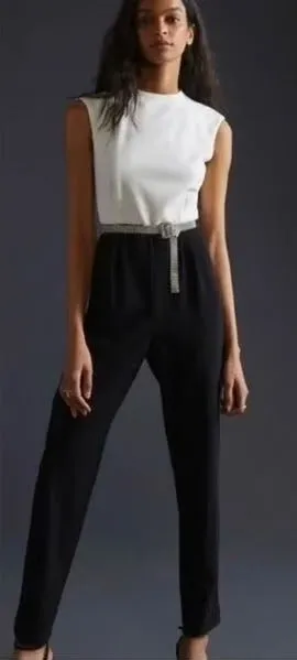 EUC Anthropologie Hutch Open Back Jumpsuit thumbnail 1