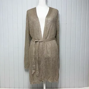 LIONESS‎ Take Me To Rio Mini Wrap Sheer Dress GOLD Size XXS NEW thumbnail 14