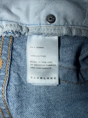 SLVRLAKE Low-Rise Wide-Leg Jeans thumbnail 7
