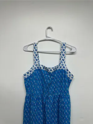 J.Crew Dainty Cottage Smocked Tiered Midi Dress thumbnail 4