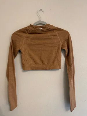 Gymshark Long Sleeve Crop Top thumbnail 4