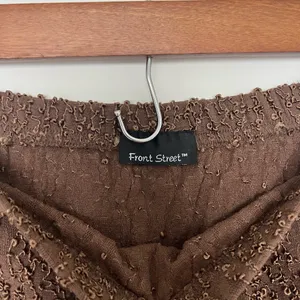 Vintage 90s Front Street Brown Textured Skirt thumbnail 3