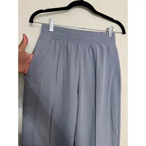 Abercrombie & Fitch Traveler Track Pants size XS, GREY stretchy waistband thumbnail 6