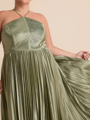 LULUS Sexy FLowy Prom Wedding Bridesmaid Glamorous Elegant Cutout Maxi Dress thumbnail 3