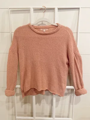 Taylor And Sage Pink Sweater thumbnail 4