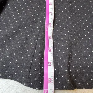 Talbots Womens Size 4 Black Polka Dot Skirt Knee Length Professional Casual thumbnail 10
