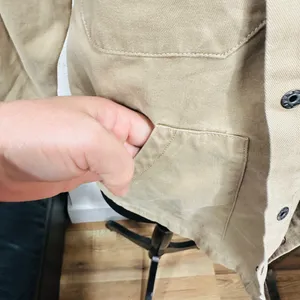 Zara Beige and Gray Jacket thumbnail 12