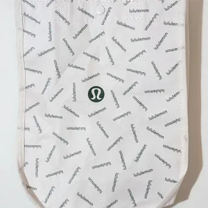 Lululemon Reusable White and Green Tote Bag thumbnail 2