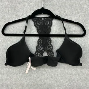 Victoria's Secret Racerback Perfect Shape Bra 32B Front Close Underwire thumbnail 7