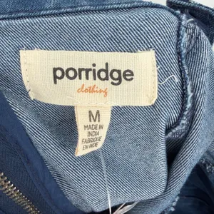 Anthropologie Porridge Denim Rosette Mini‎ Dress Medium Blue Bodycon NWT thumbnail 4