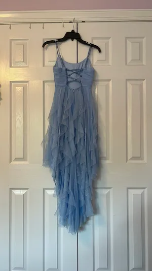 Dillards Blue Formal Dress thumbnail 4