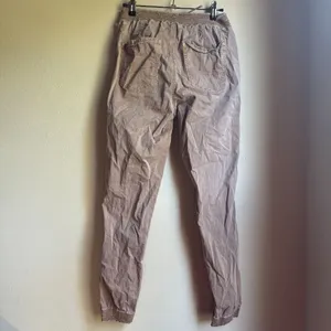 American Eagle Taupe Drawstring High Jegging Jogger Pants thumbnail 4