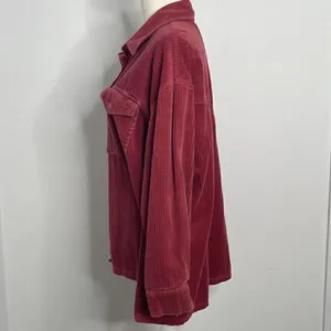 Forever 21 corduroy snap up shirt. Snaps are distressed, see picture. Size M thumbnail 2