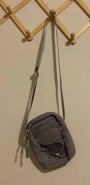 The North Face Light Purple Small Crossbody Bag thumbnail 1