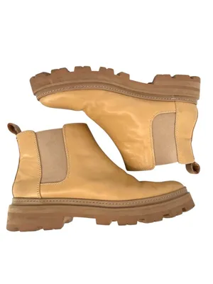 Madewell Mariam Chelsea Boot Tan Leather Womens Size 10.5 Gorpcore Utility thumbnail 12