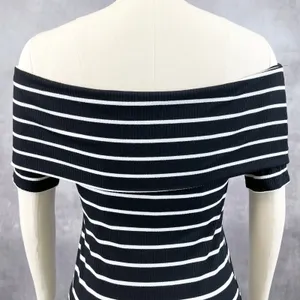 Juicy Couture Womens Knit Dress‎ Size Small Y2K Bodycon Classic Minimal Stripes thumbnail 5