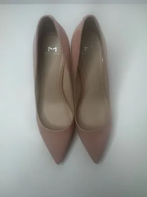 Marc Fisher Mizlas Nude Patent Leather Pumps Women's Size 8M thumbnail 2