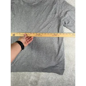 lululemon womens long sleeve gray running shirt heather gray 12 thumbnail 6